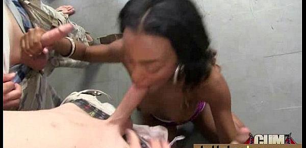Her First Interracial Swinger Group 27